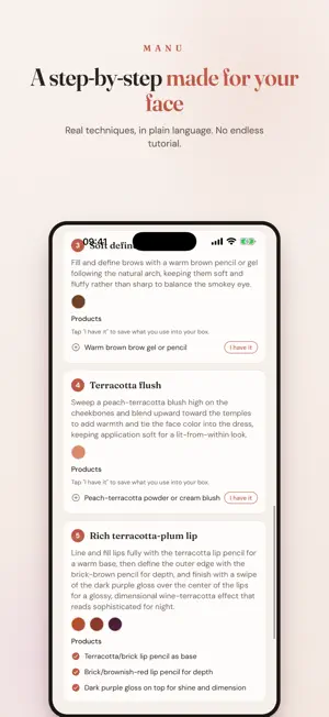 Manu: AI Makeup Tutorials screenshot 3