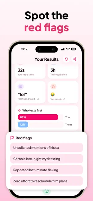Ick: AI Red Flag Chat Analyzer screenshot 2