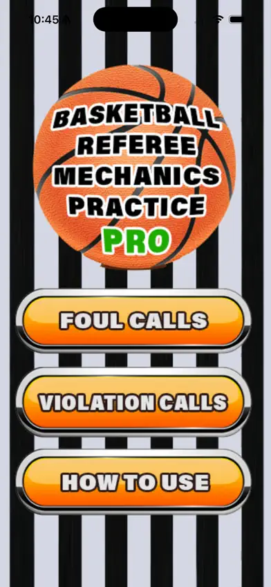 Basketball Ref Practice Pro screenshot 1