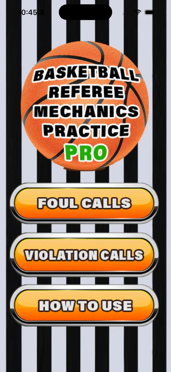 Screenshot #1 pour Basketball Ref Practice Pro