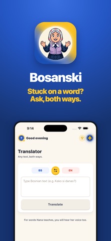 Bosanski: Learn Bosnian Screenshot 9 of 9