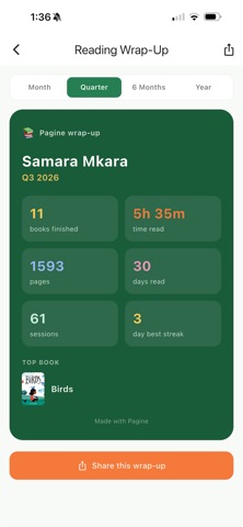 Pagine: Book & Reading Tracker Screenshot 10 of 10