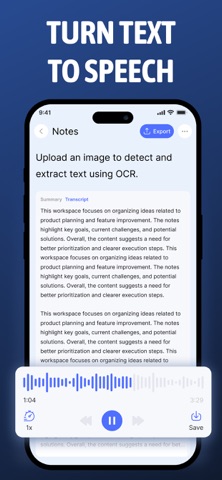 AI Note Taker - Summary AI iPhone screenshot