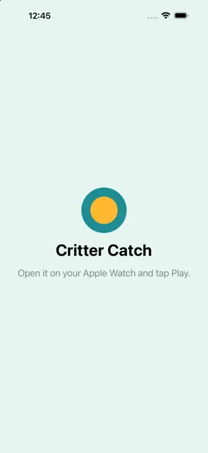 Critter Catch Watch screenshot 1