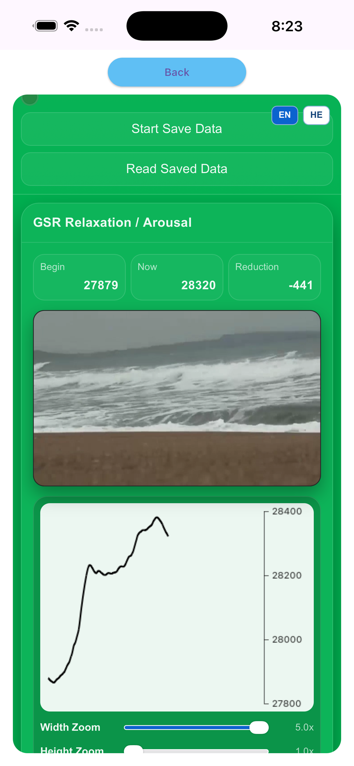 BioSignals Personal trainer screenshot 9