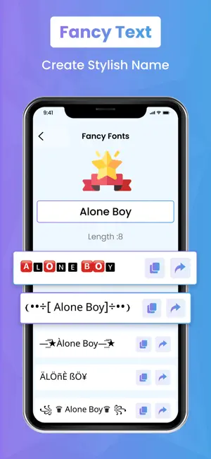 Nickname Generatore screenshot 4
