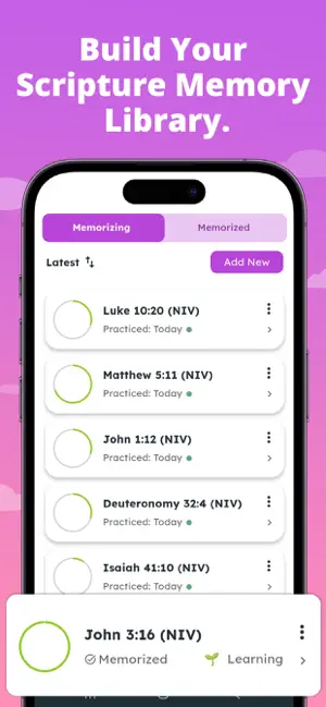 Versana AI- Bible Verse Memory screenshot 2