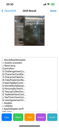 DocuOCR Scanner-Image to text screenshot 3