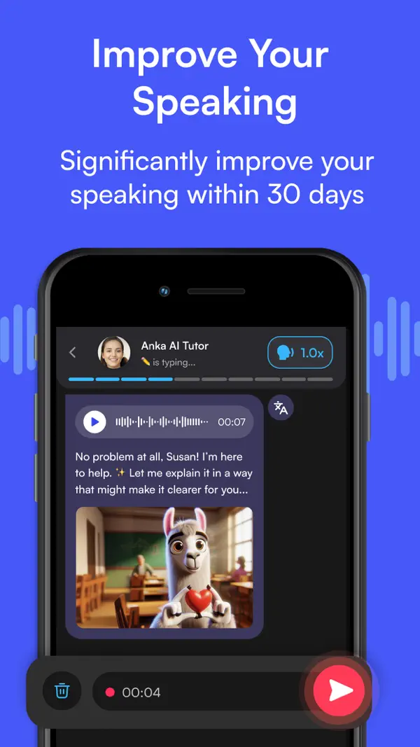 Heylama AI – KI-Sprachlernen Screenshot 4