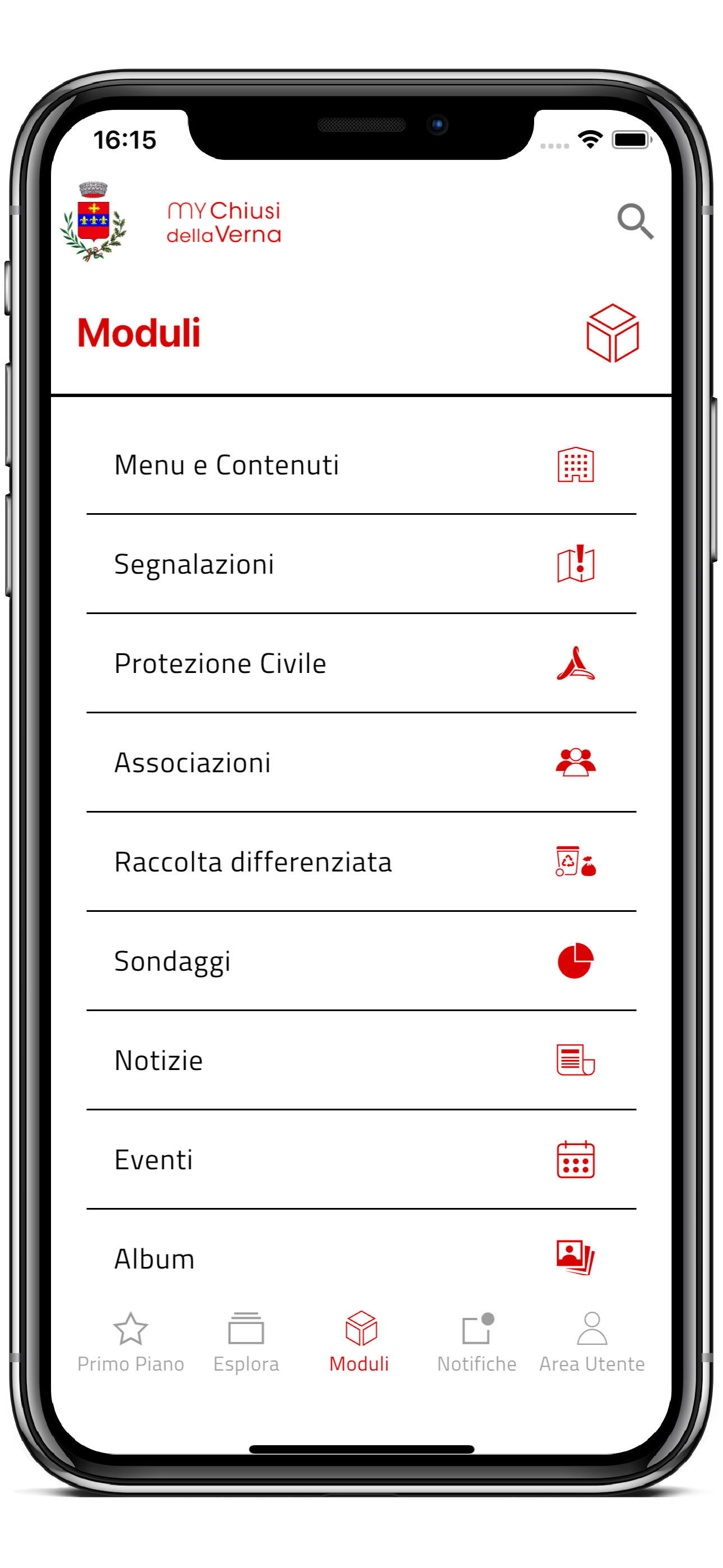 MyChiusiDellaVerna screenshot 4
