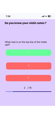 Violin Quiz App by Avya screenshot