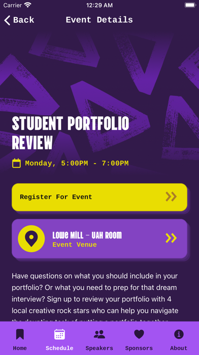 Screenshot 3 of Design Week Huntsville App