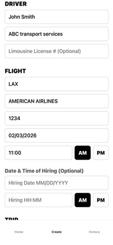 Emanifest screenshot