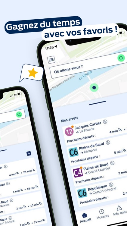 STAR : bus, métro à Rennes