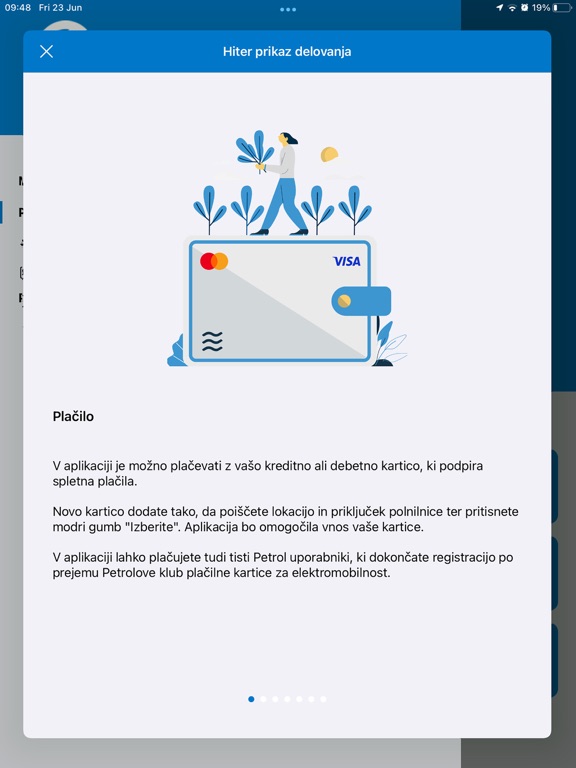 OneCharge SI iPad screenshot 8 - Navigation app