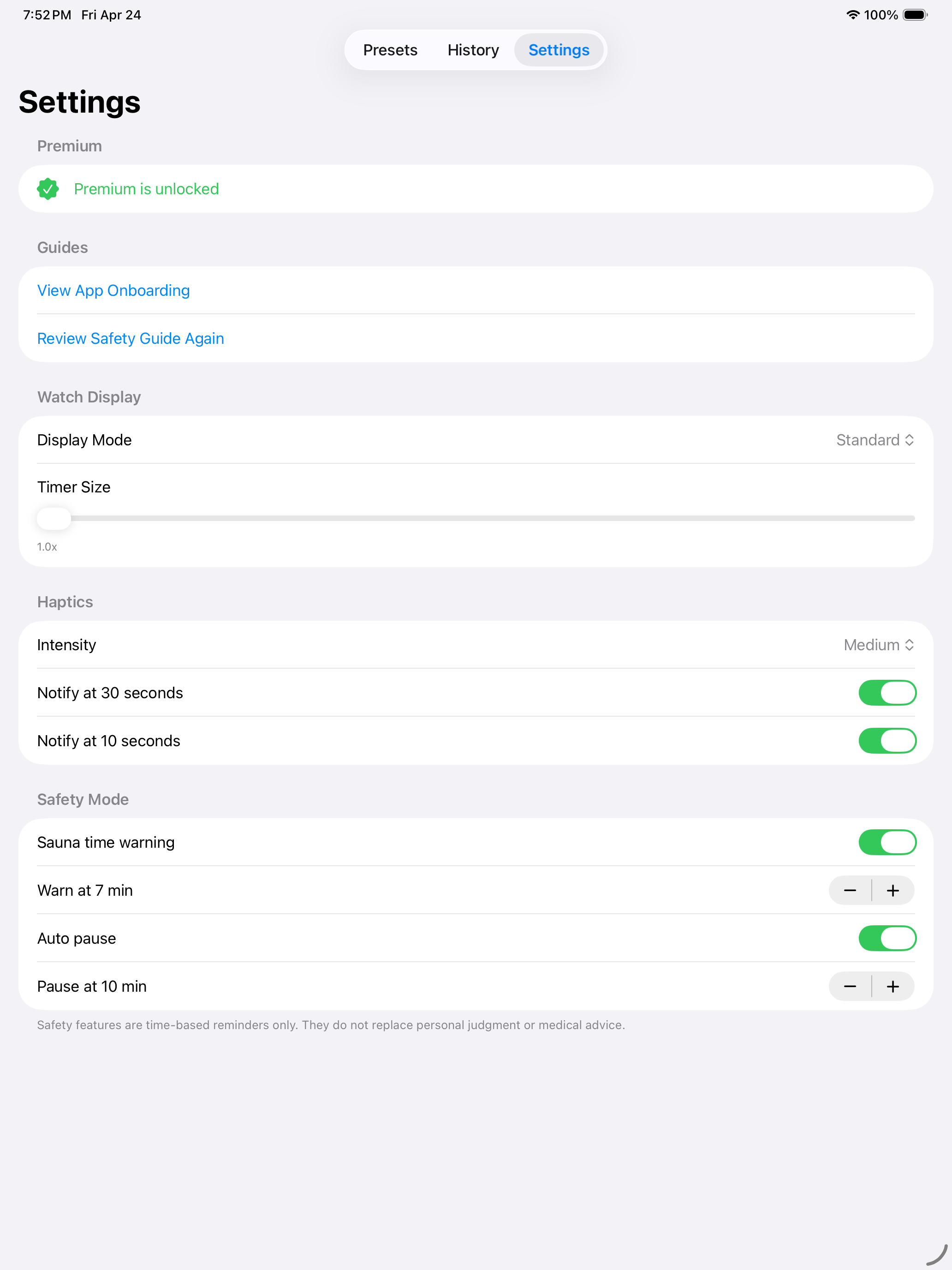 SaunaFlow: Sauna & Cold Timer screenshot 14