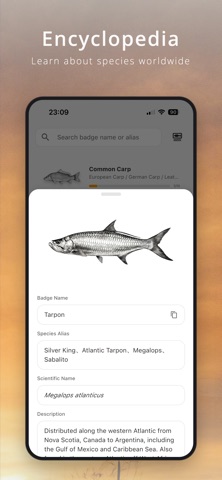 Litura - Fish Album & Collect iPhone screenshot