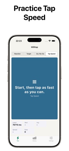 Millitap: Tap Targets screenshot 2
