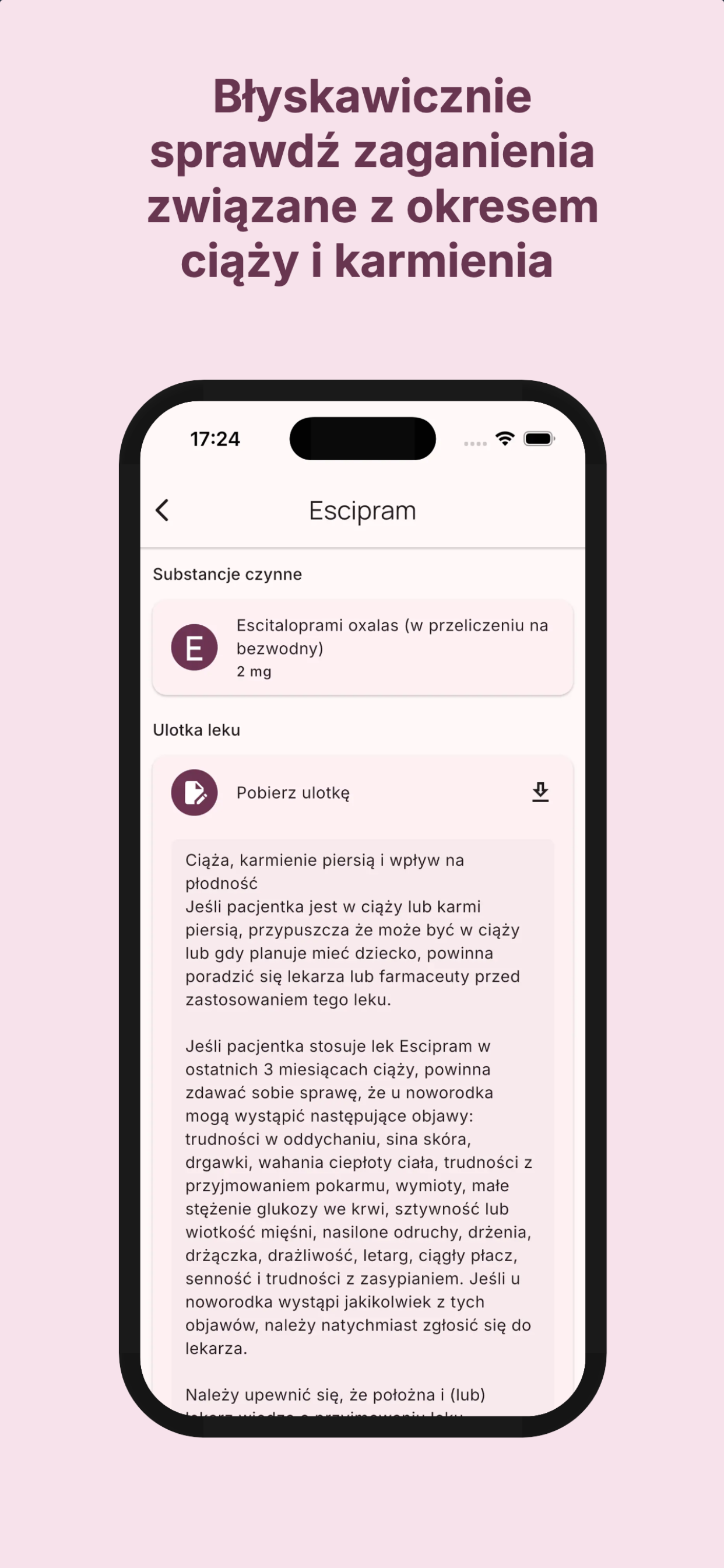 Leki w Ciąży screenshot 4
