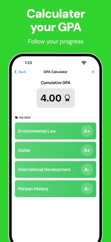 Fouro: Track Grades, GPA Screenshot 8 of 10