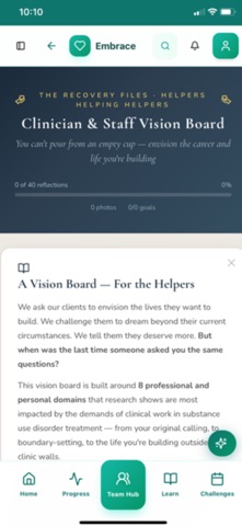 Embrace, Empower & Evolve iPhone screenshot