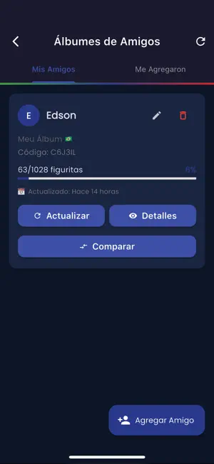 Figuritas Copa 2026 Album iPhone screenshot 5