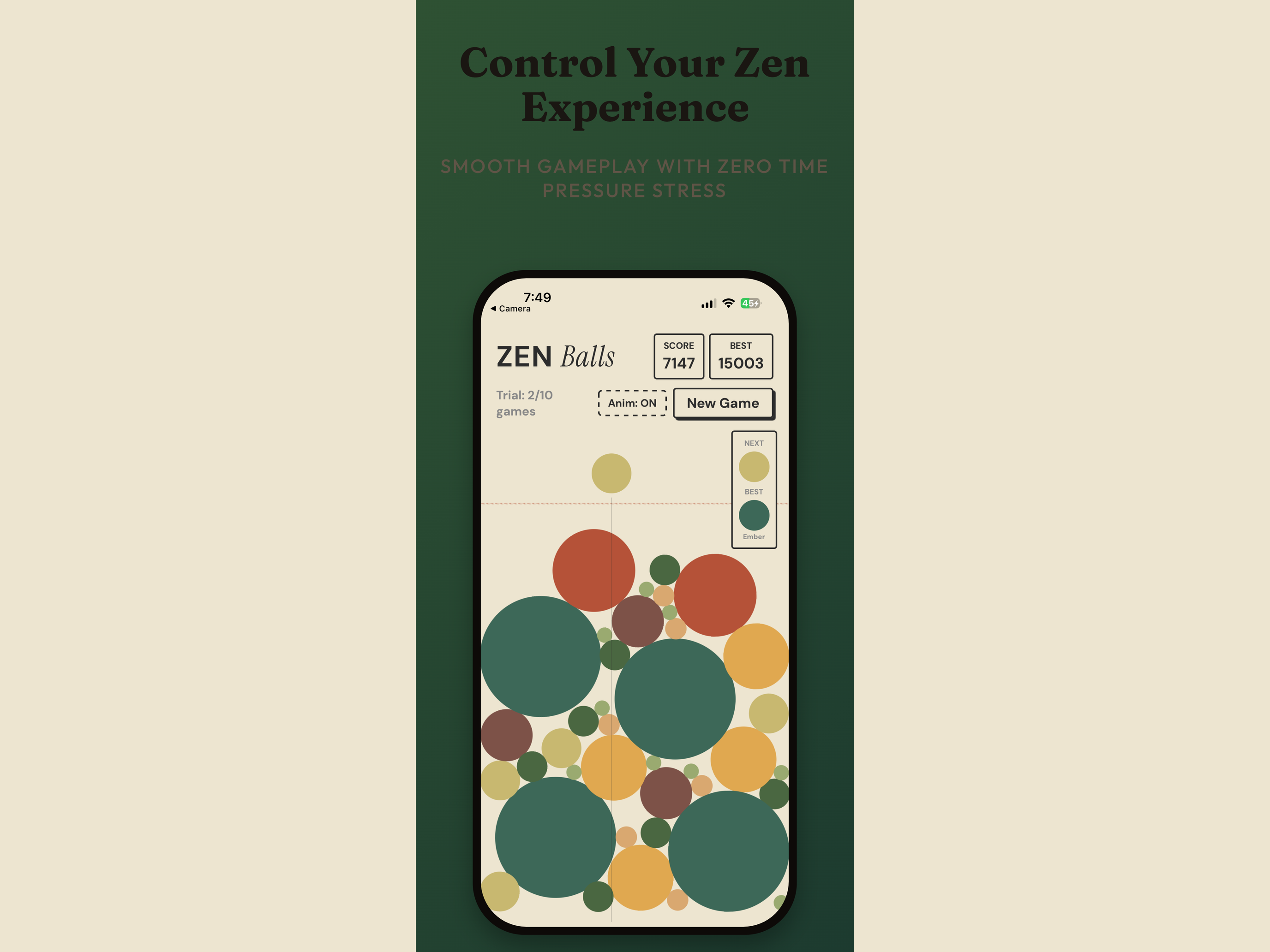 Zen Balls: Drop & Merge screenshot 8