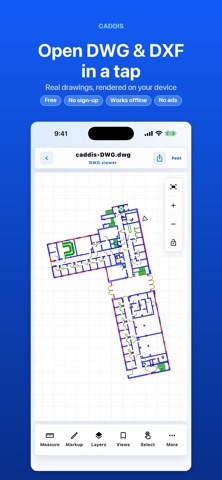 Caddis: DWG & CAD Viewer screenshot 1