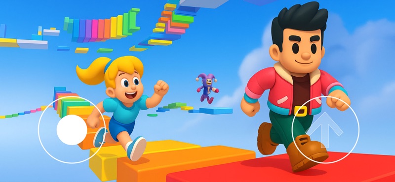 Obby Parkour Games Escape slap screenshot 1