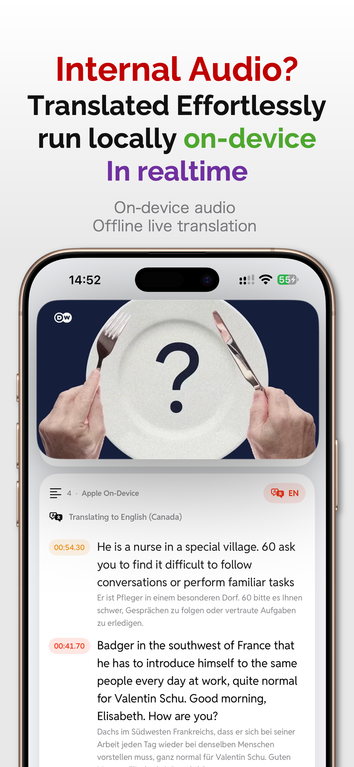 Live Transcriber: AI Recorder screenshot 4