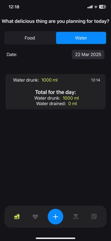 Calorie counter: Colibri Screenshot 2 of 4