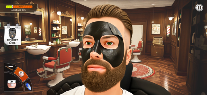 Barber Shop Hair Cut Game 3D screenshot 5