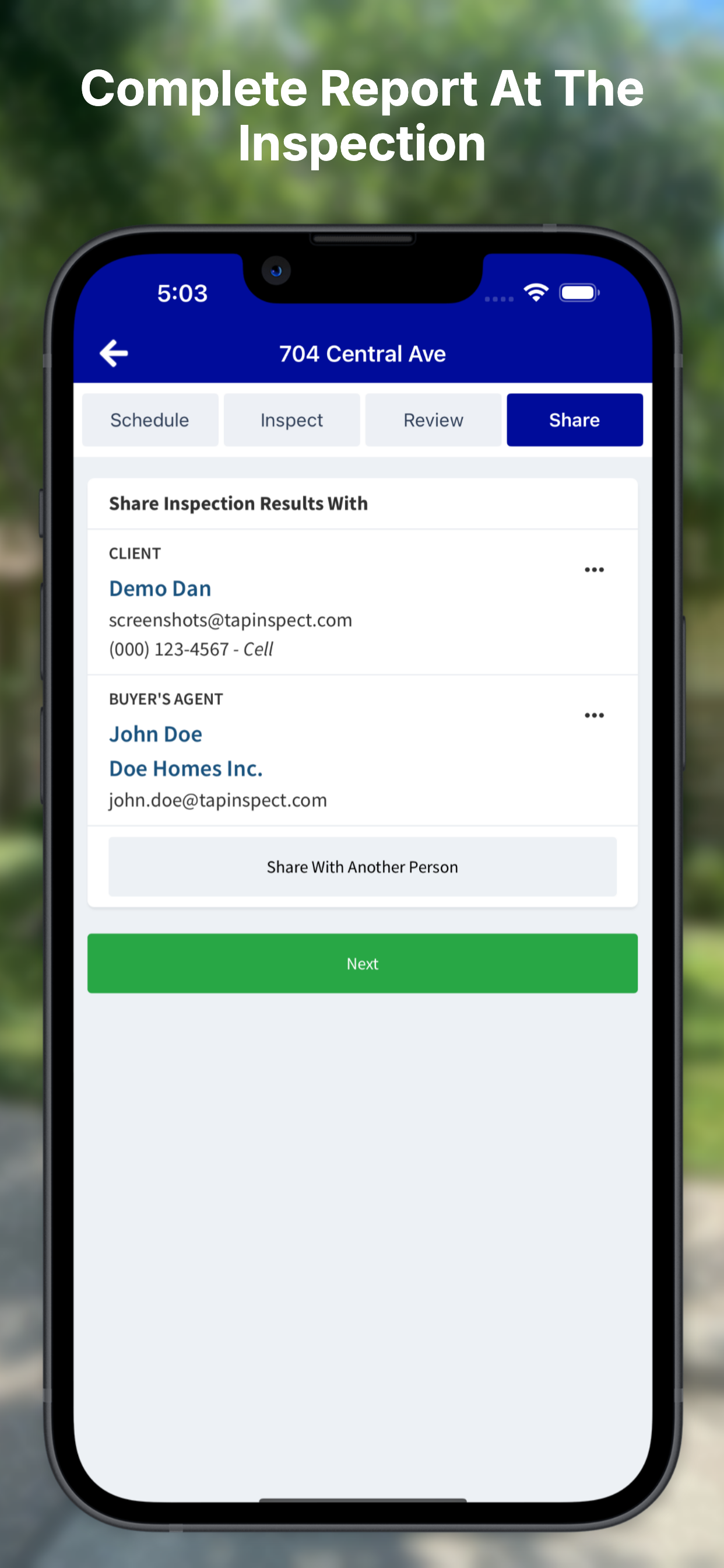 Tap Inspect - Home Inspections