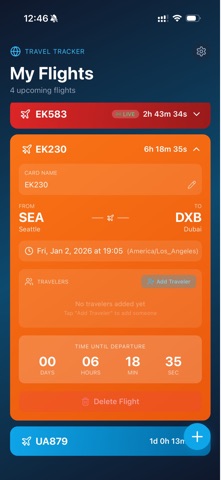 FlightCountdown.app screenshot