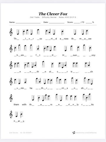 Clef Stories