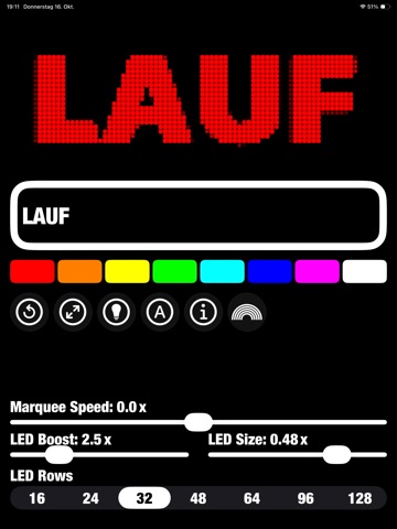 Lauf Max iPad screenshot