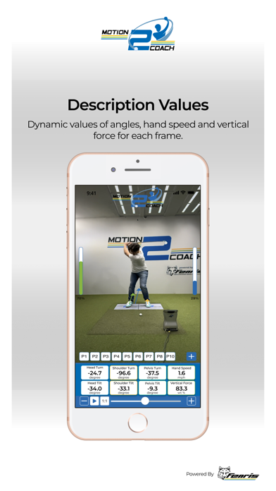 Motion2Coach Golf Screenshot