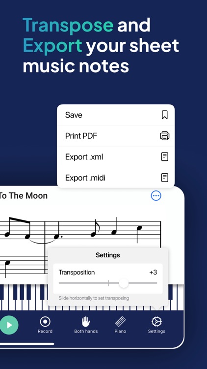 Sheet Music Reader Halbestunde screenshot-4