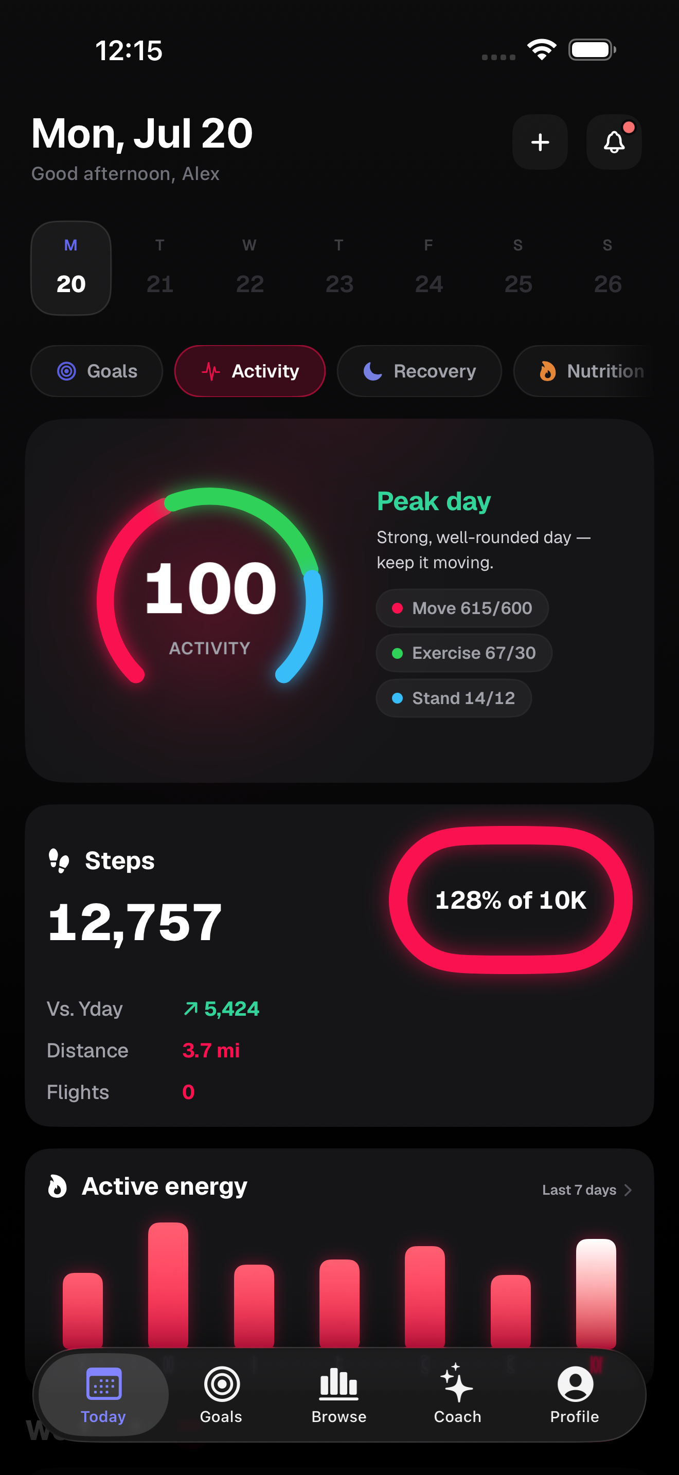 Atlas — Life Metrics Dashboard screenshot 5