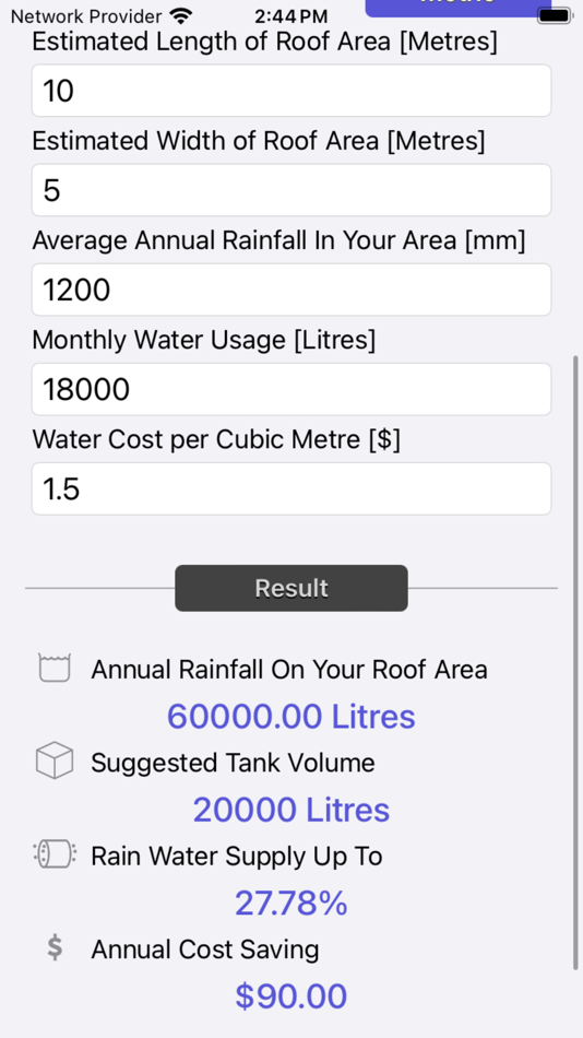 #10. Rainfall Calculator (iOS) 由: Nitrio
