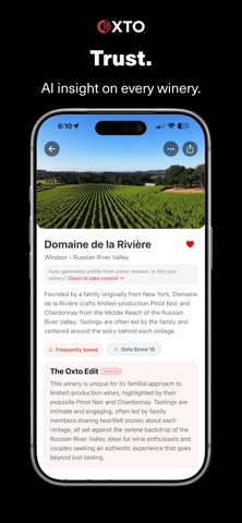 Oxto - Wine Discovery screenshot
