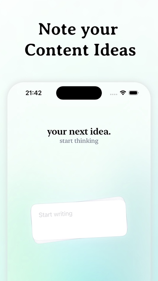 #1. Ideao - Content Idea Manager (iOS) Podle: Ocule AS