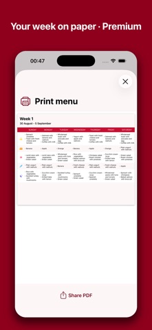 AI Meal Planner: Weekly Menu Screenshot 7 of 10