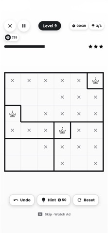 Crown Blocks: Queens Puzzle Screenshot 3 of 5