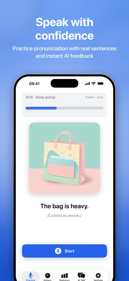 #1. Articulate: AI Pronunciation (iOS) De: ANDREI RUSTI