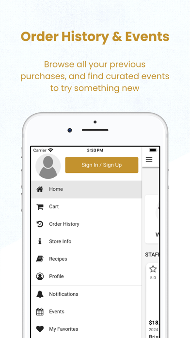 Winsome Wines Screenshot