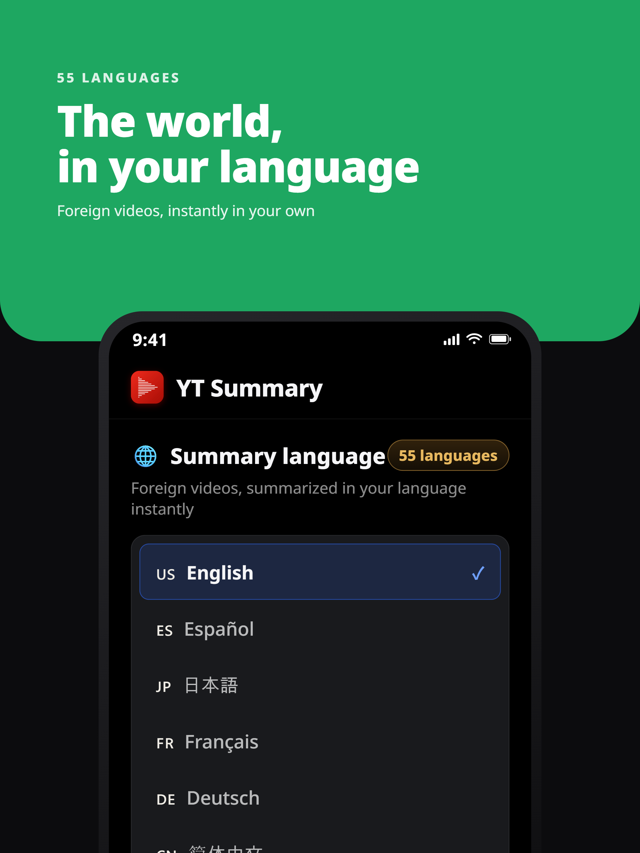 YT Summary - AI video summary screenshot 10