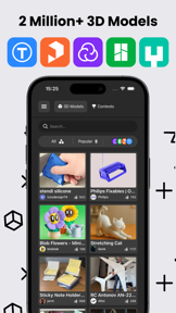 3D GO | 3D Printing Models screenshot