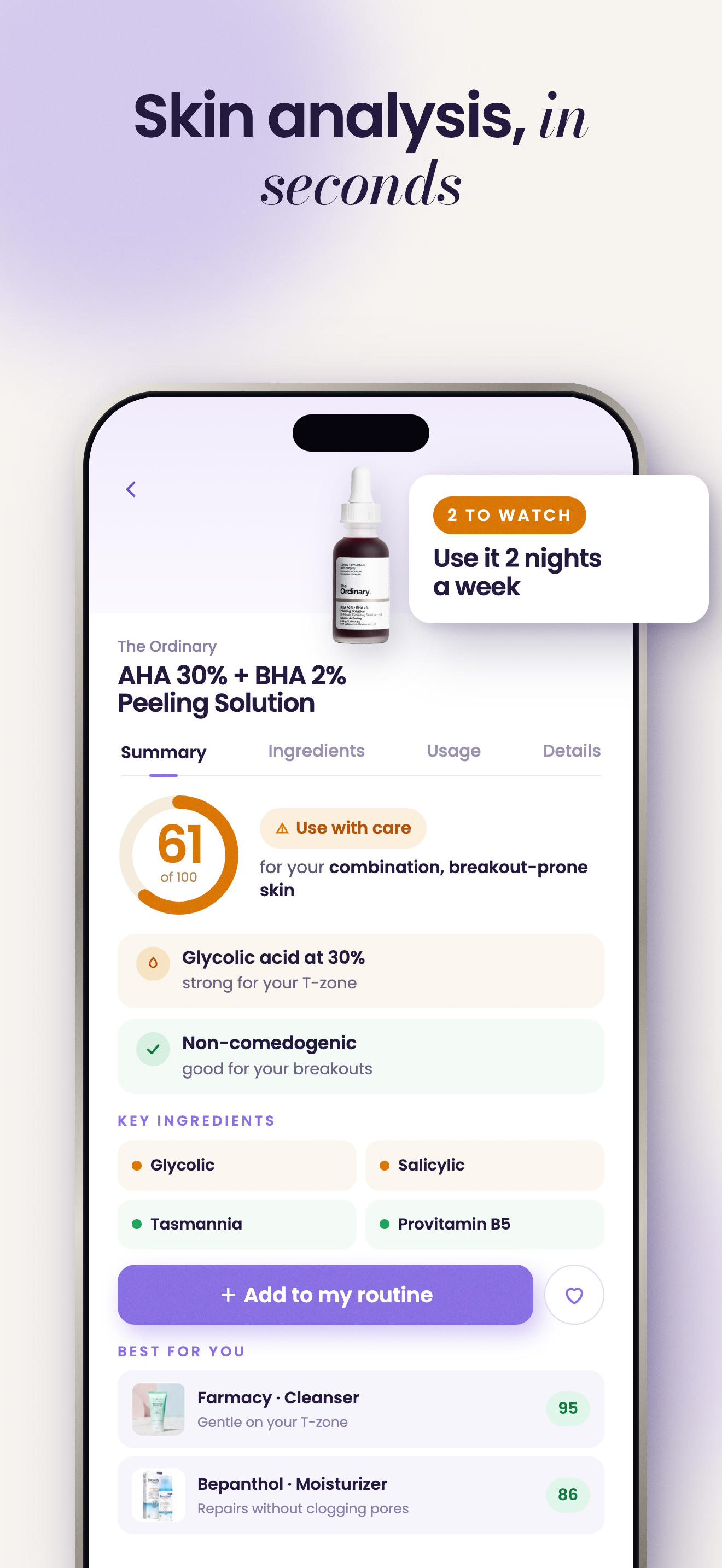 MyGlowApp: Skincare Scanner screenshot 3