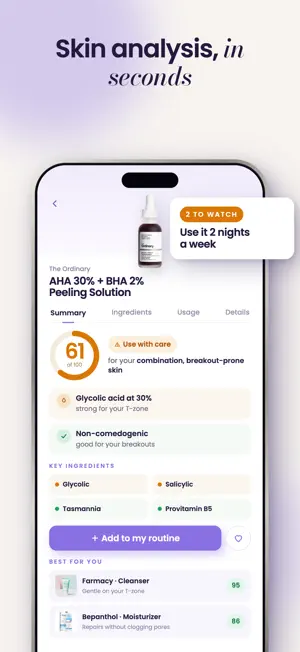 MyGlowApp: Skincare Scanner screenshot 3
